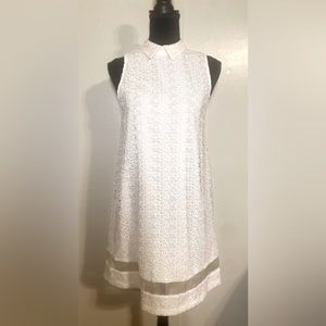 Alice & Olivia White Lace Dress Size:XS